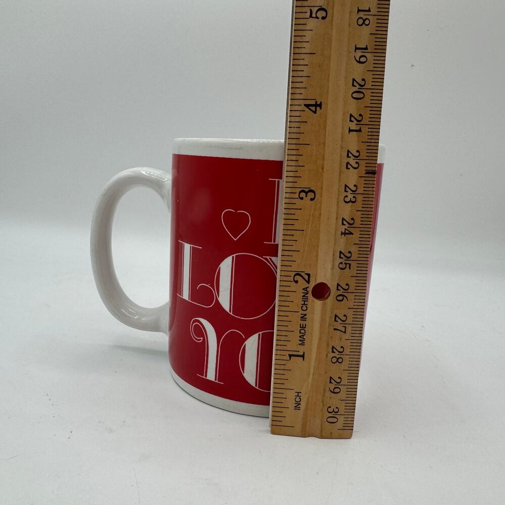 Vintage Valentines Coffee Mug I Love You - Picture 5 of 7